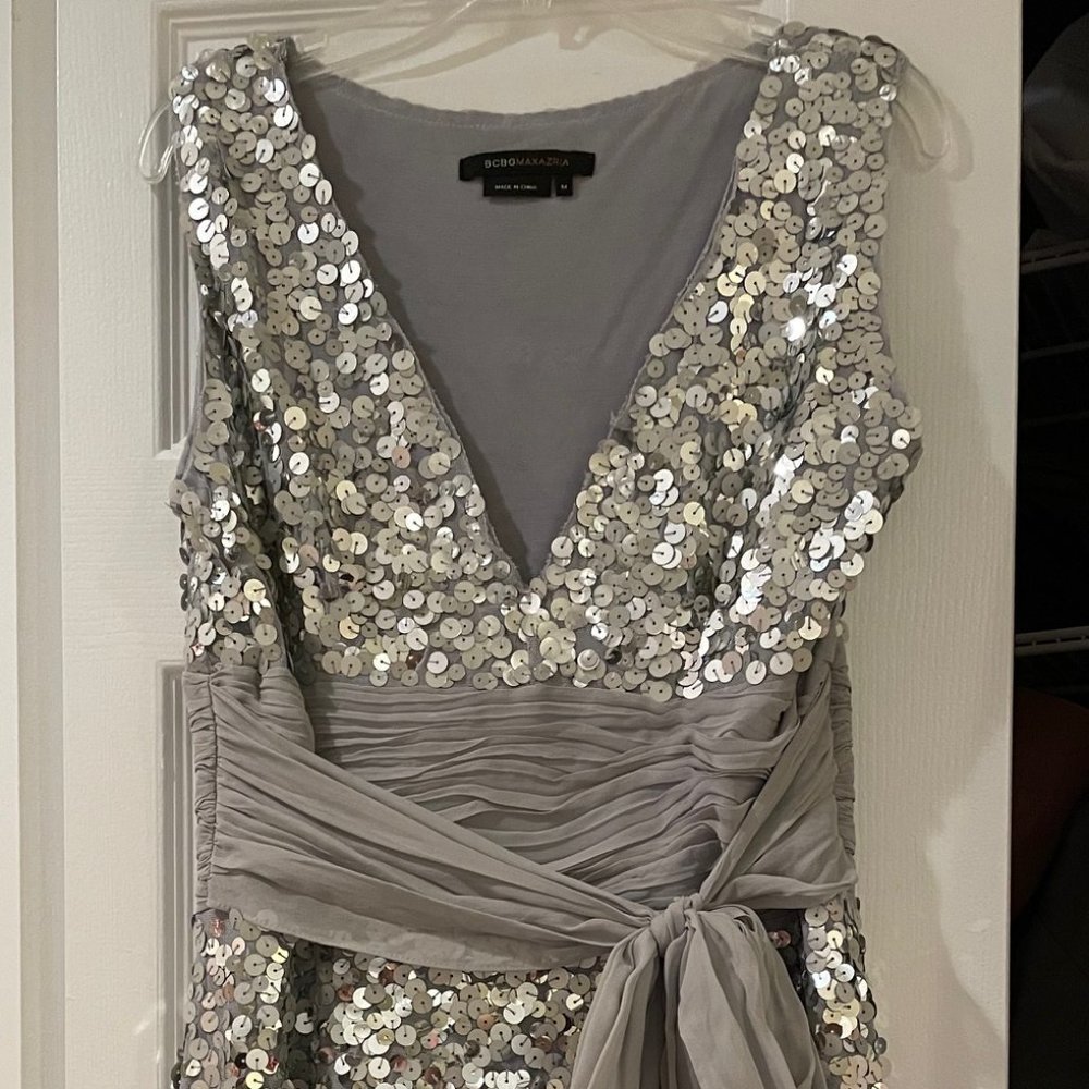 BCBGMaxAzria Sequin Dress